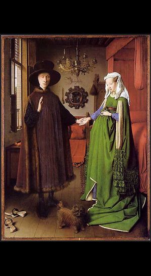 Arnolfine esküvői kép