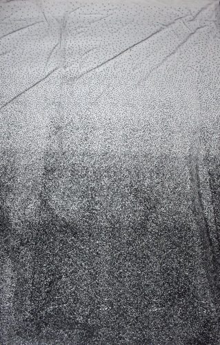 Fekete átmenetes glitteres tüll