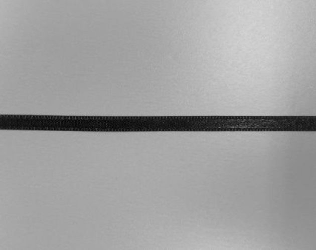 Fekete szatén szalag 0,5 cm széles