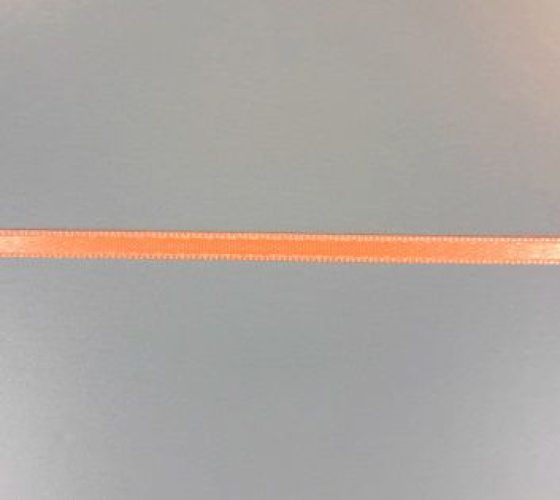 Narancssárga szatén szalag 0,5 cm széles